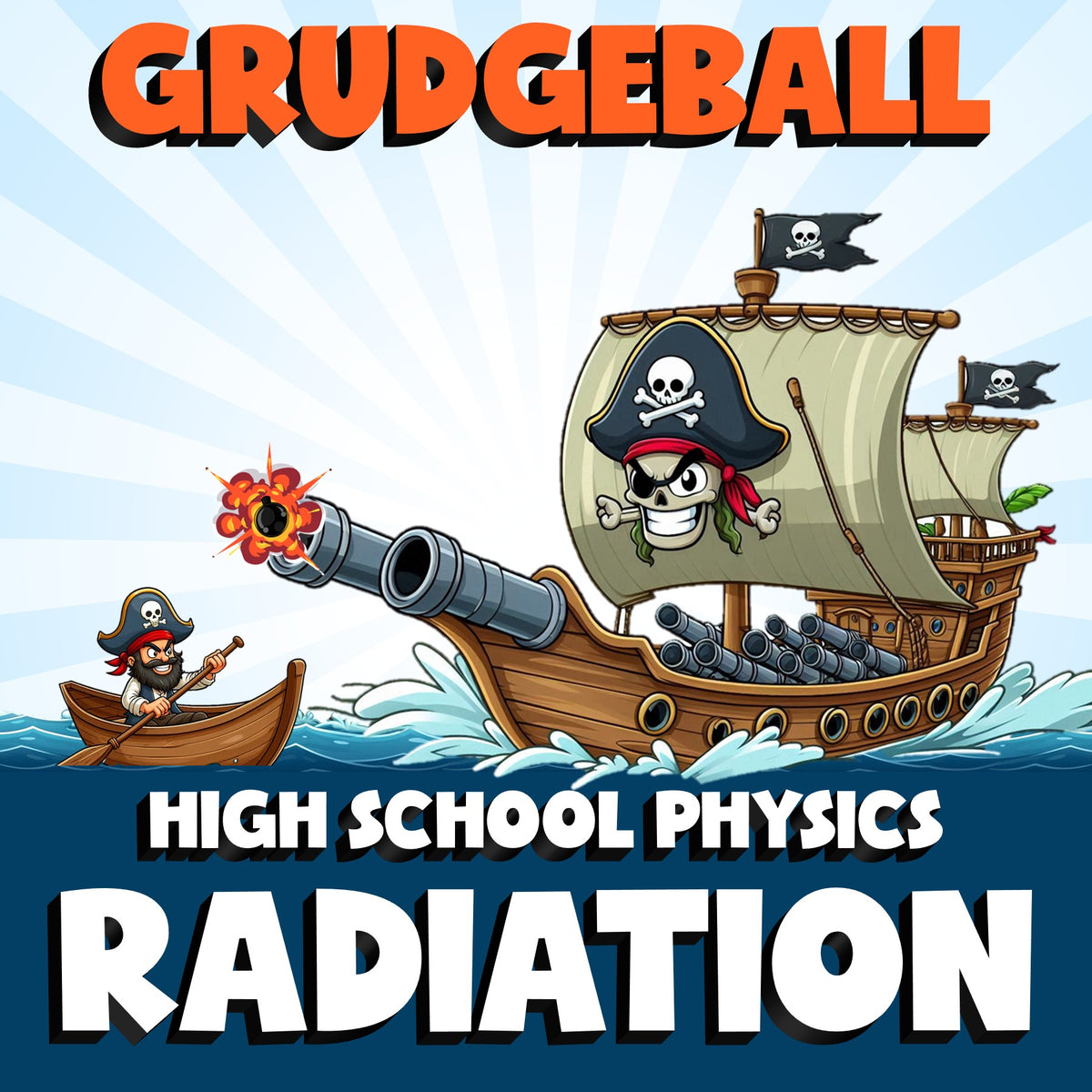 Radiation GRUDGEBALL Science Game - No Prep Physics Review Activity