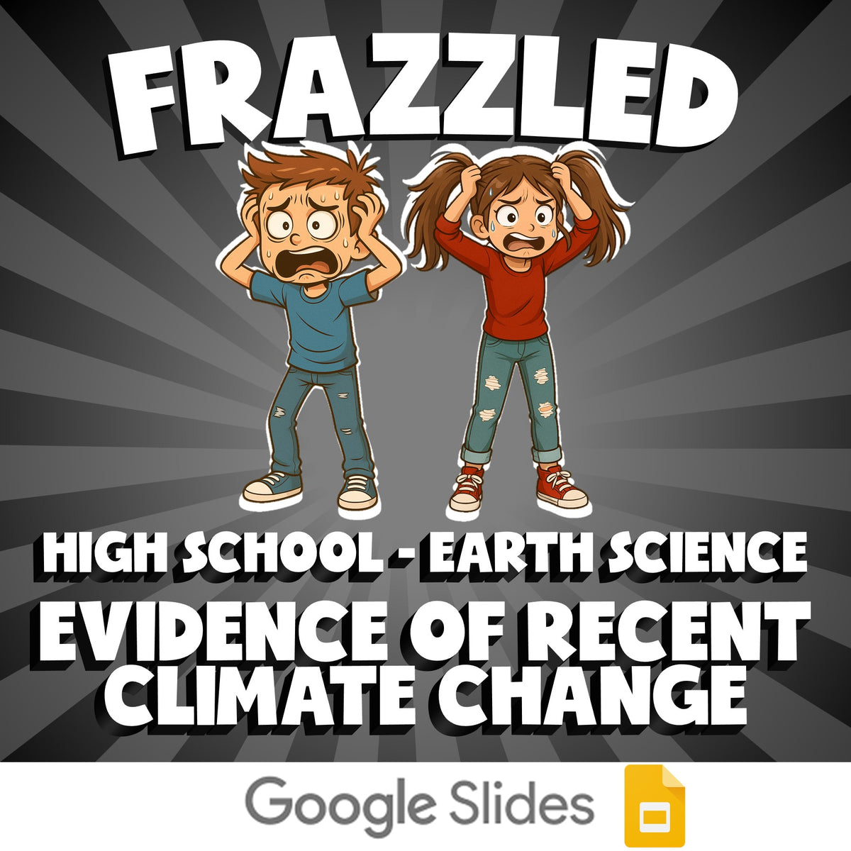 Evidence of Recent Climate Change FRAZZLED Game - No Prep Earth Science Review