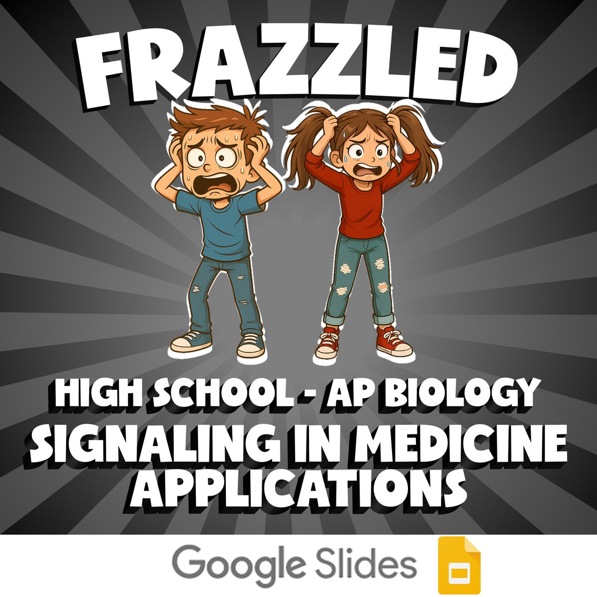 Signaling in Medicine Applications FRAZZLED Science Game - No Prep AP Biology