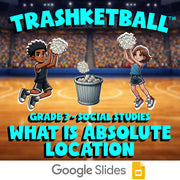 What Is Absolute Location TRASHKETBALL Socials Game - No Prep Grade 3 Review