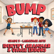 Identify Grammar & Usage Errors BUMP ELA Game - No Prep Grade 5 Review Activity