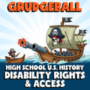 Disability Rights & Access GRUDGEBALL U.S. History Game - No Prep Review