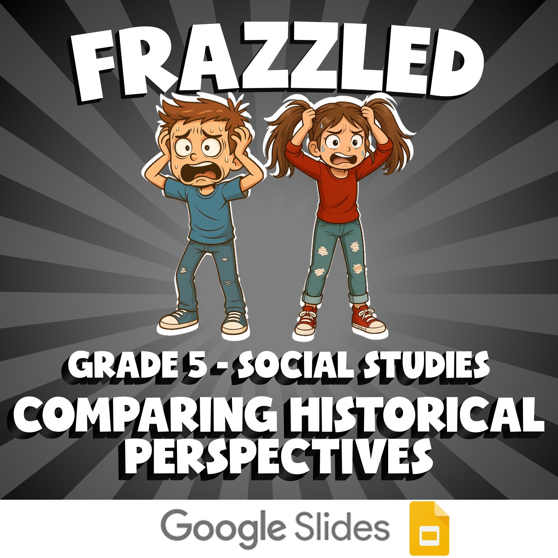 Comparing Historical Perspectives FRAZZLED Socials Game - No Prep Grade 5 Review