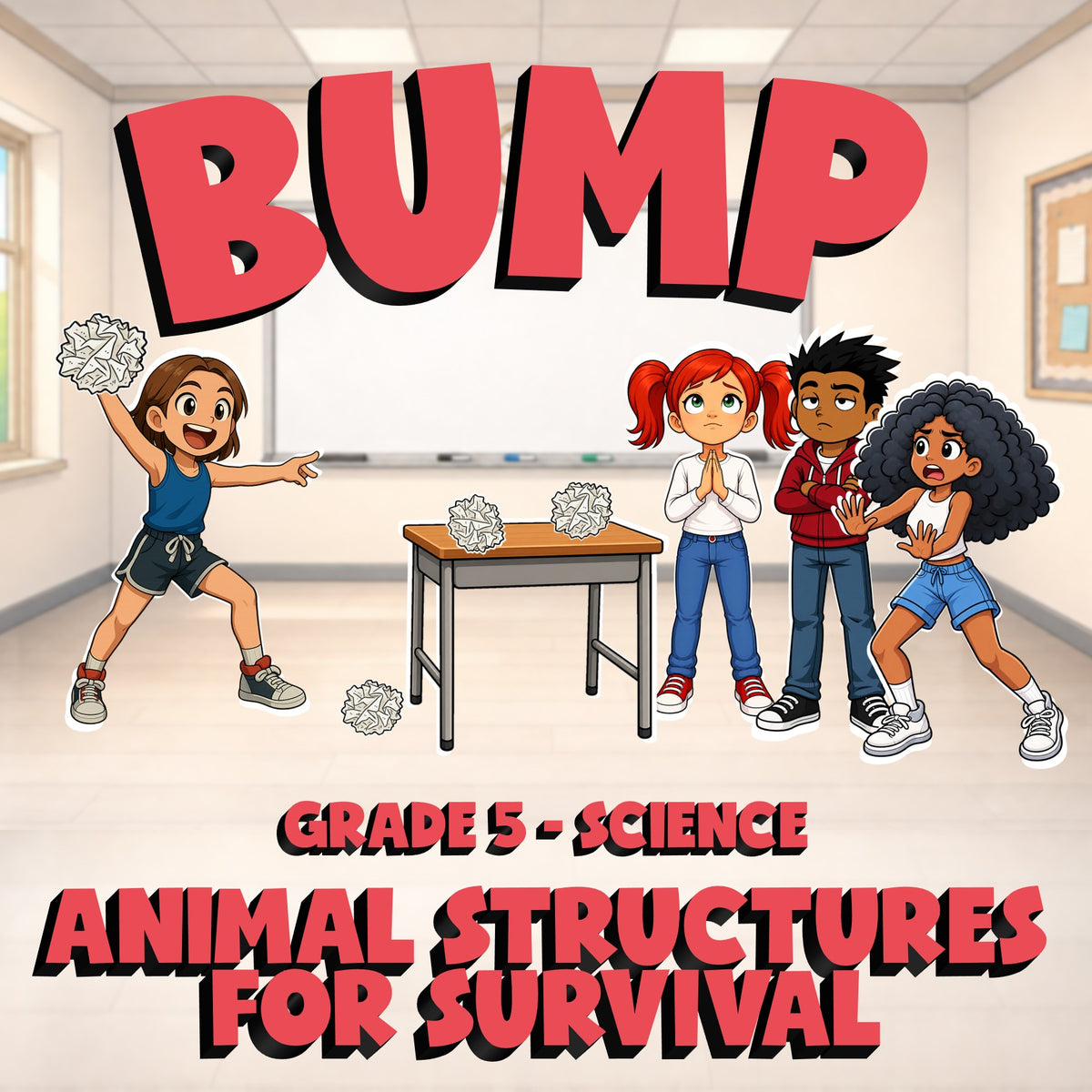 Animal Structures for Survival BUMP Science Game - No Prep Grade 5 Review
