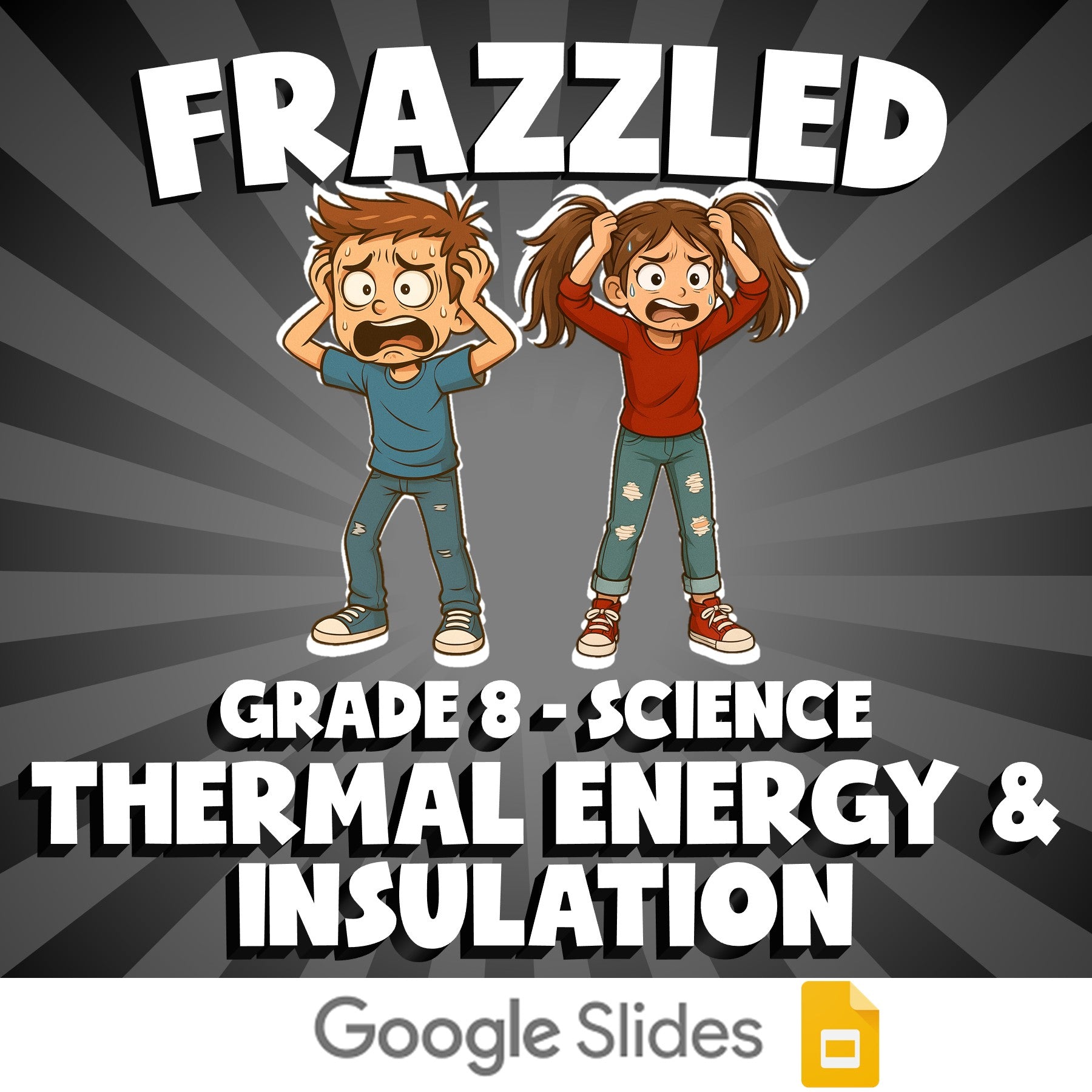 Thermal Energy & Insulation FRAZZLED Science Game - No Prep Grade 8 Review