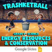 Energy Resources & Conservation TRASHKETBALL Science Game - No Prep Grade 9
