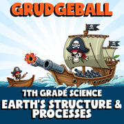 Earth’s Structure & Processes GRUDGEBALL Science Game - No Prep Grade 7 Review