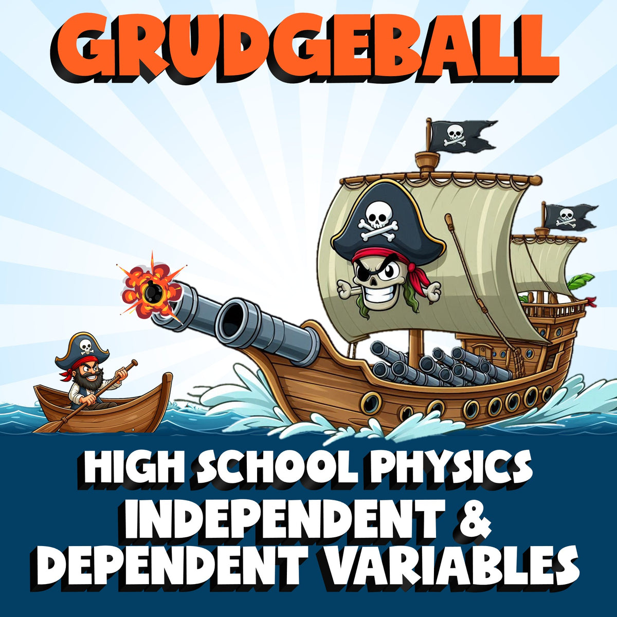Independent & Dependent Variables GRUDGEBALL Science Game - No Prep Physics