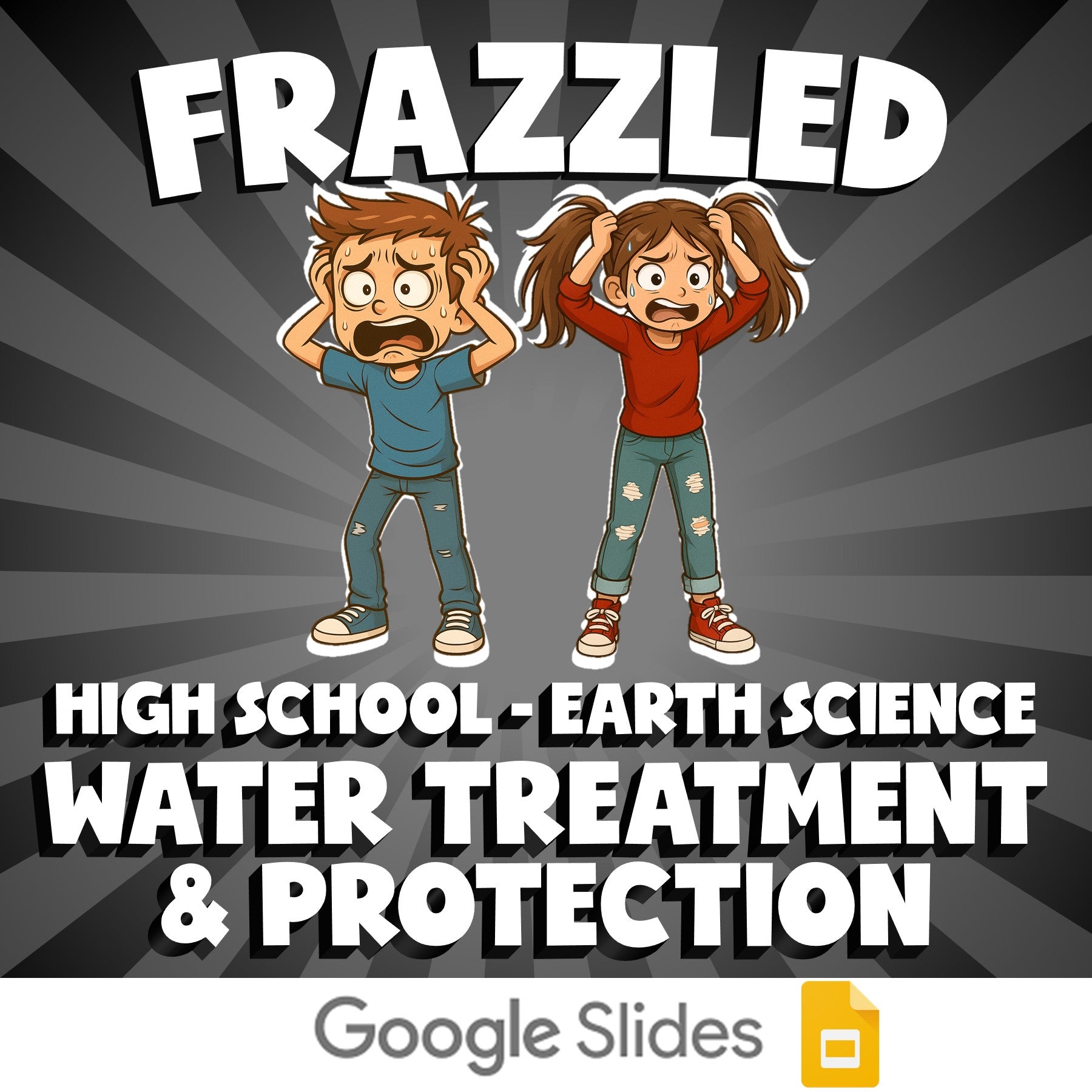 Water Treatment & Protection FRAZZLED Game - No Prep Earth Science Review