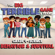 Behavior & Survival BIG TERRIBLE GAME - No Prep Grade 4 Science Review Activity