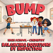 Balancing Equations by Inspection BUMP Science Game - No Prep Chemistry Review