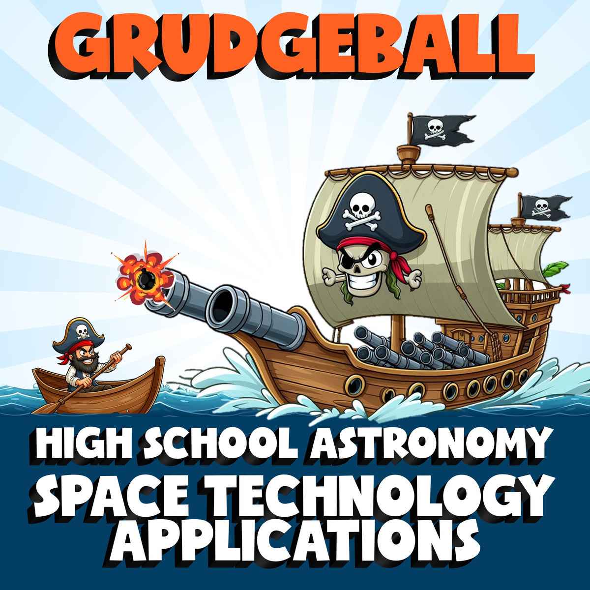 Space Technology Applications GRUDGEBALL Science Game - No Prep Astronomy Review