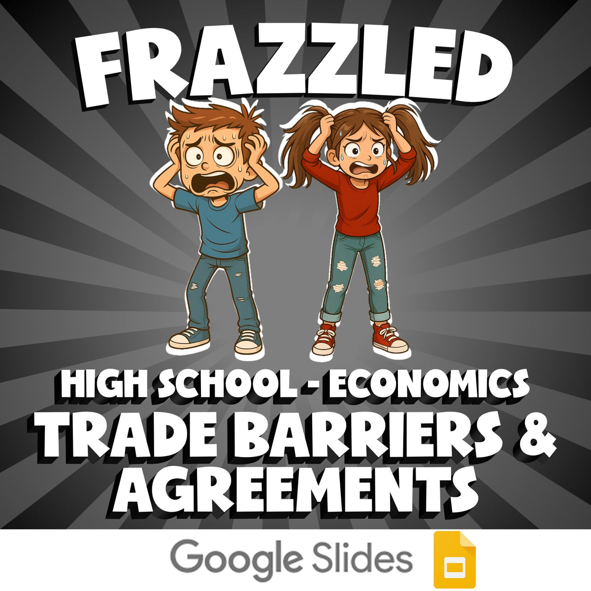 Trade Barriers & Agreements FRAZZLED Economics Game - No Prep Review Activity