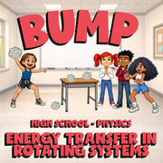 Energy Transfer in Rotating Systems BUMP Science Game - No Prep Physics Review