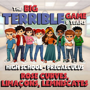 Rose Curves, Limaçons, Lemniscates BIG TERRIBLE GAME - PreCalculus Math Review