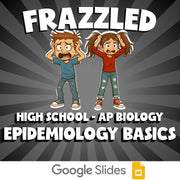 Epidemiology Basics FRAZZLED Science Game - No Prep AP Biology Review Activity