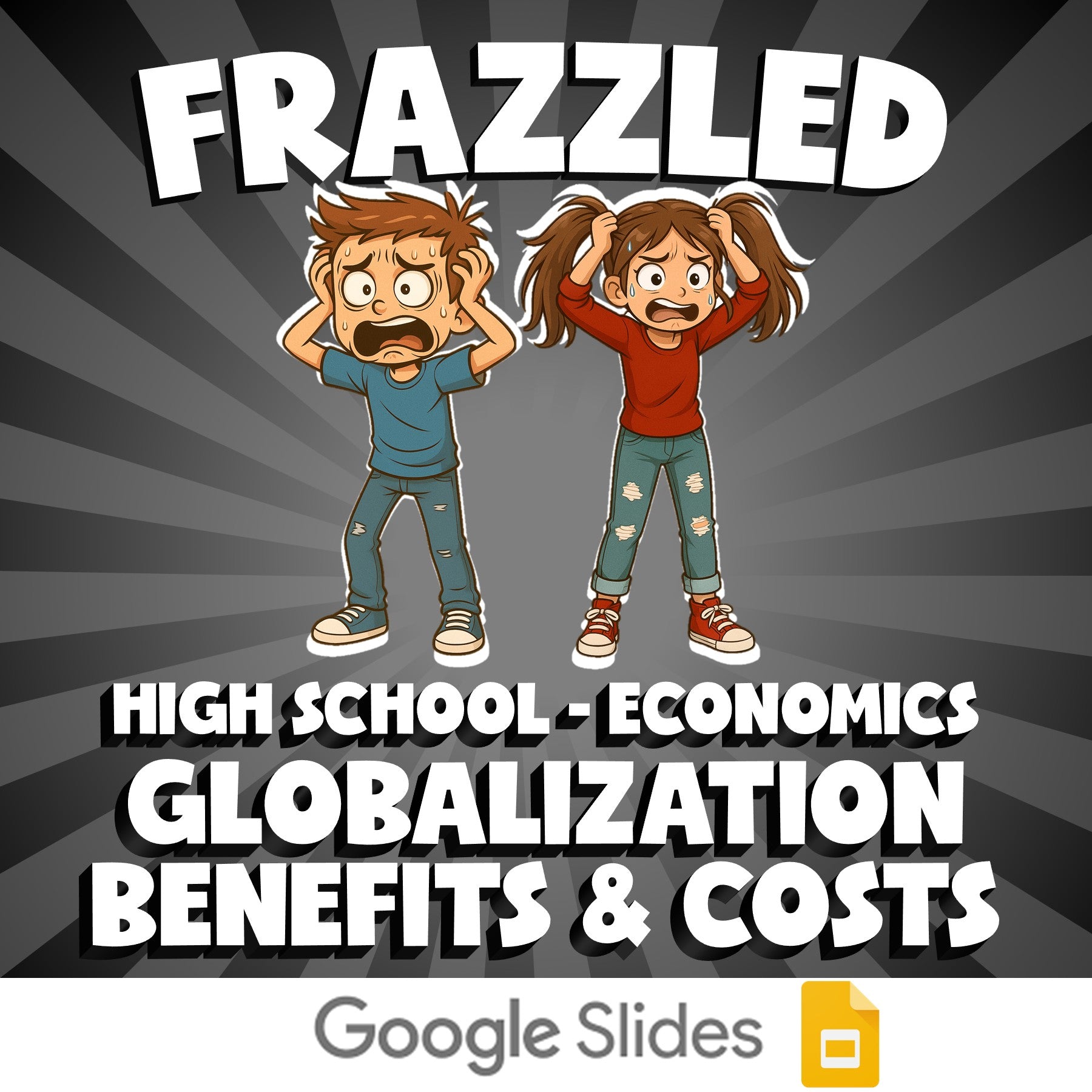 Globalization Benefits & Costs FRAZZLED Economics Game - No Prep Review Activity
