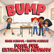 Fossil Fuel Extraction Methods BUMP Game - No Prep Earth Science Review Activity