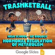 Hormonal Regulation of Metabolism TRASHKETBALL Science Game - No Prep AP Biology