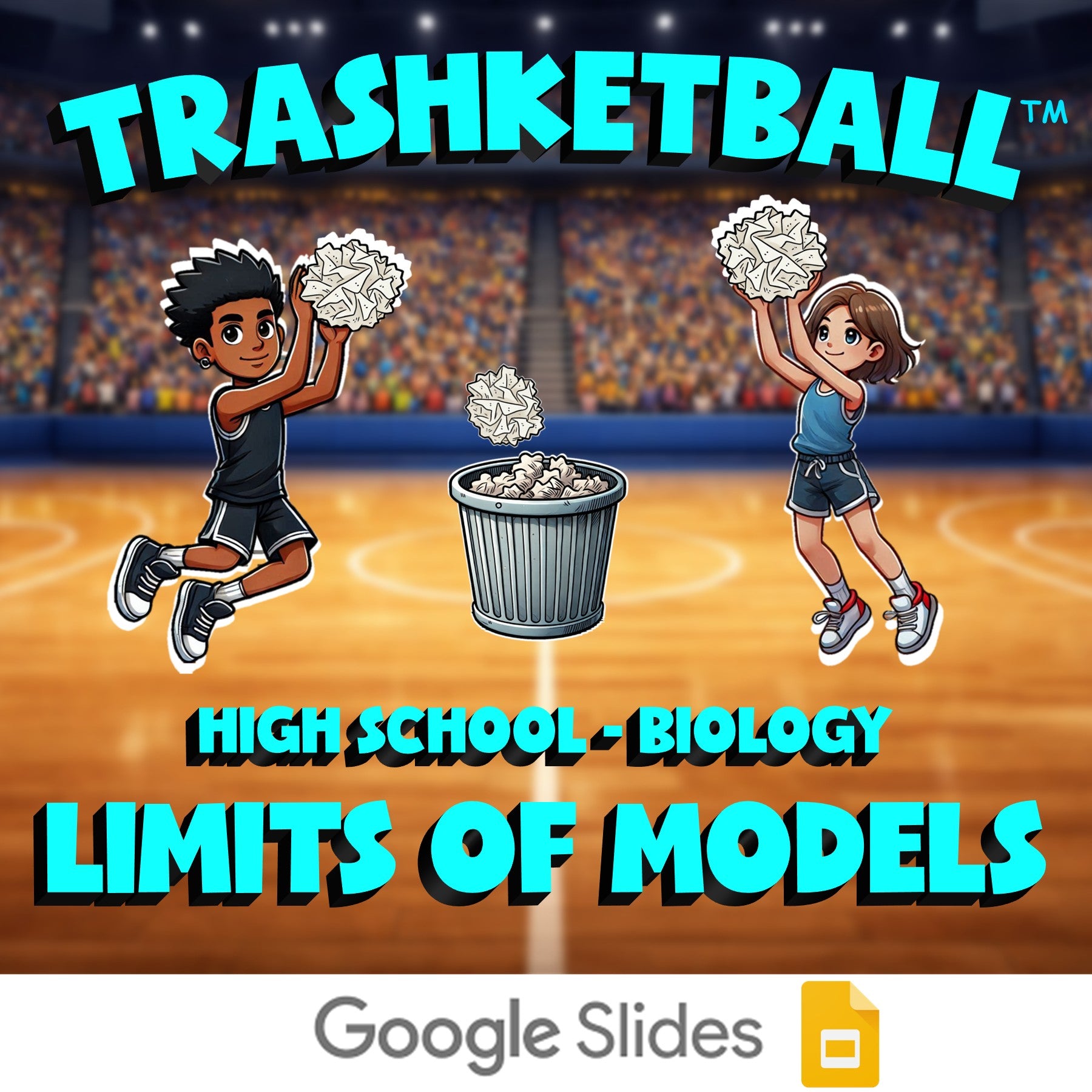 Limits of Models TRASHKETBALL Science Game - No Prep Biology Review Activity
