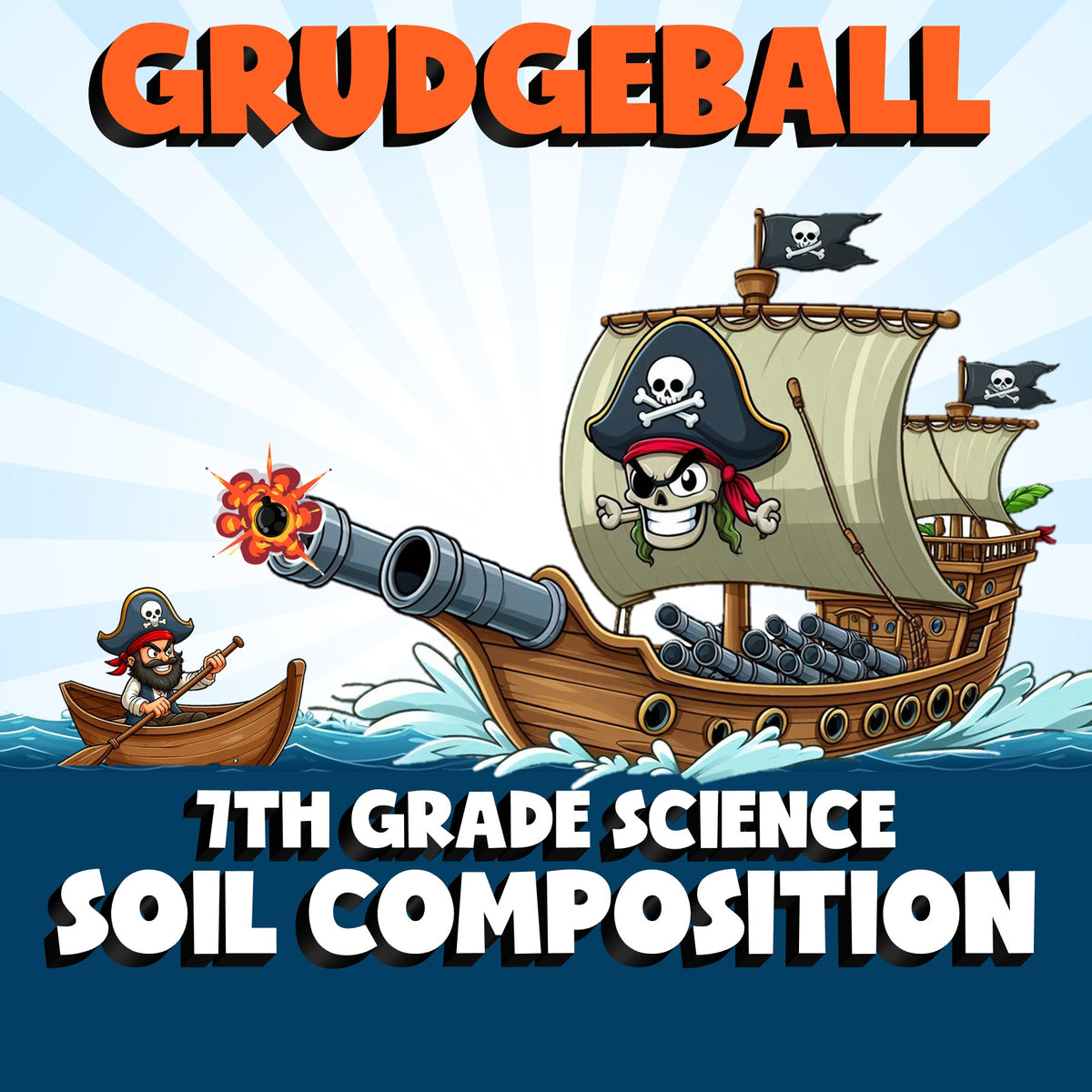 Soil Composition GRUDGEBALL Science Game - No Prep Grade 7 Review Activity