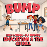 Education & the GI Bill BUMP U.S. History Game - No Prep Review Activity