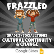 Cultural Continuity & Change FRAZZLED Socials Game - No Prep Grade 3 Review