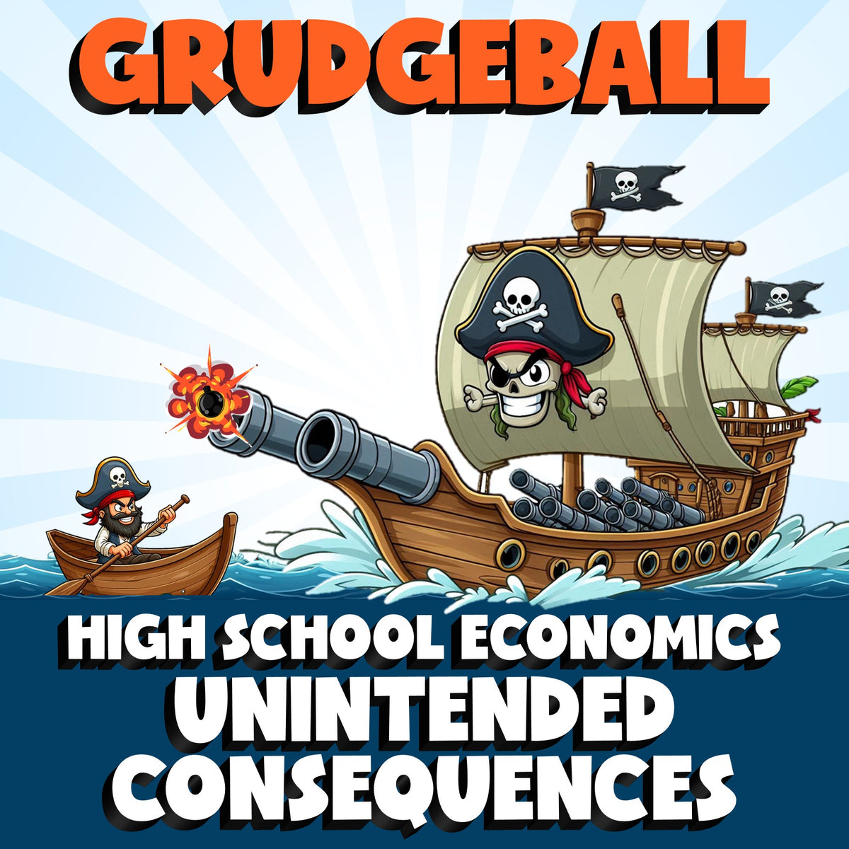 Unintended Consequences GRUDGEBALL Economics Game - No Prep Review Activity