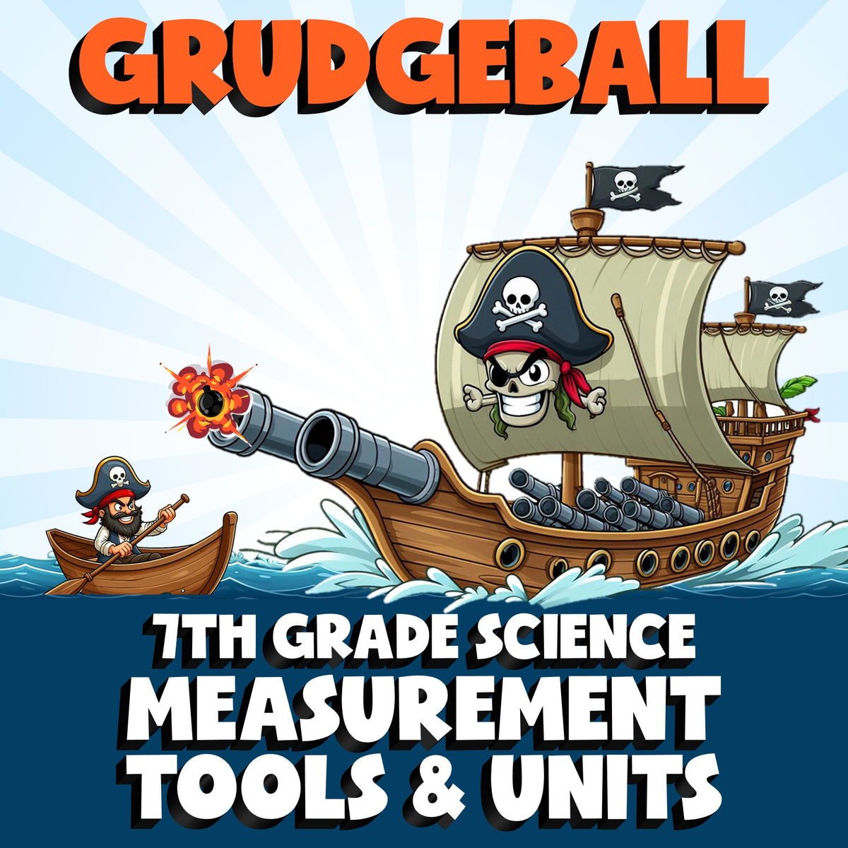 Measurement Tools & Units GRUDGEBALL Science Game - No Prep Grade 7 Review