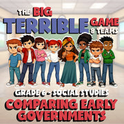 Comparing Early Governments BIG TERRIBLE GAME - No Prep Grade 6 Socials Review
