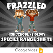Species Range Shifts FRAZZLED Science Game - No Prep Biology Review Activity
