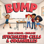 Specialized Cells & Organelles BUMP Science Game - No Prep Biology Review