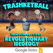 Revolutionary Ideology TRASHKETBALL Civics Game - No Prep Review Activity