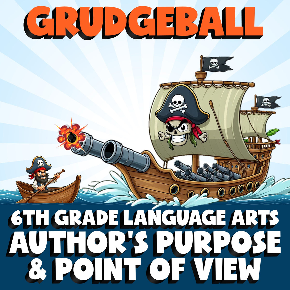 Author’s Purpose & Point of View GRUDGEBALL ELA Game - No Prep Grade 6 Review