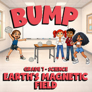 Earth's Magnetic Field BUMP Science Game - No Prep Grade 7 Review Activity