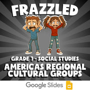 Americas Regional Cultural Groups FRAZZLED Socials Game - No Prep Grade 7 Review