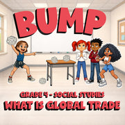 What Is Global Trade BUMP Socials Game - No Prep Grade 4 Review Activity