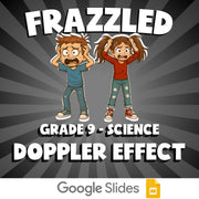 Doppler Effect FRAZZLED Science Game - No Prep Grade 9 Review Activity