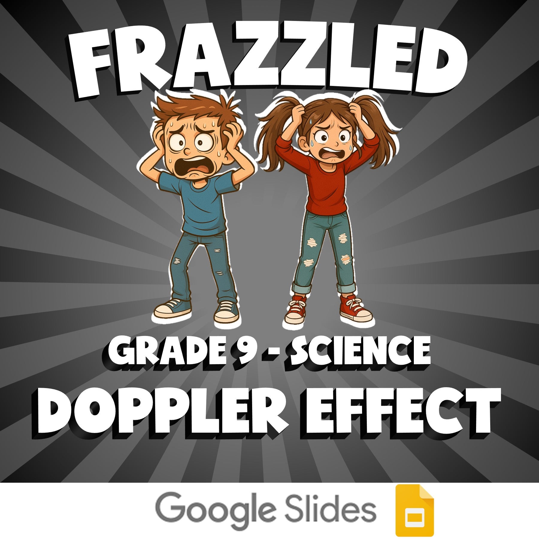 Doppler Effect FRAZZLED Science Game - No Prep Grade 9 Review Activity