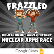 Nuclear Arms Race FRAZZLED Game - No Prep World History Review Activity
