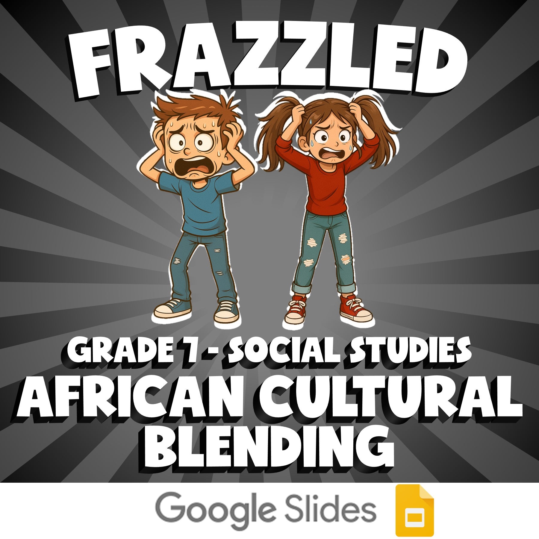 African Cultural Blending FRAZZLED Socials Game - No Prep Grade 7 Review