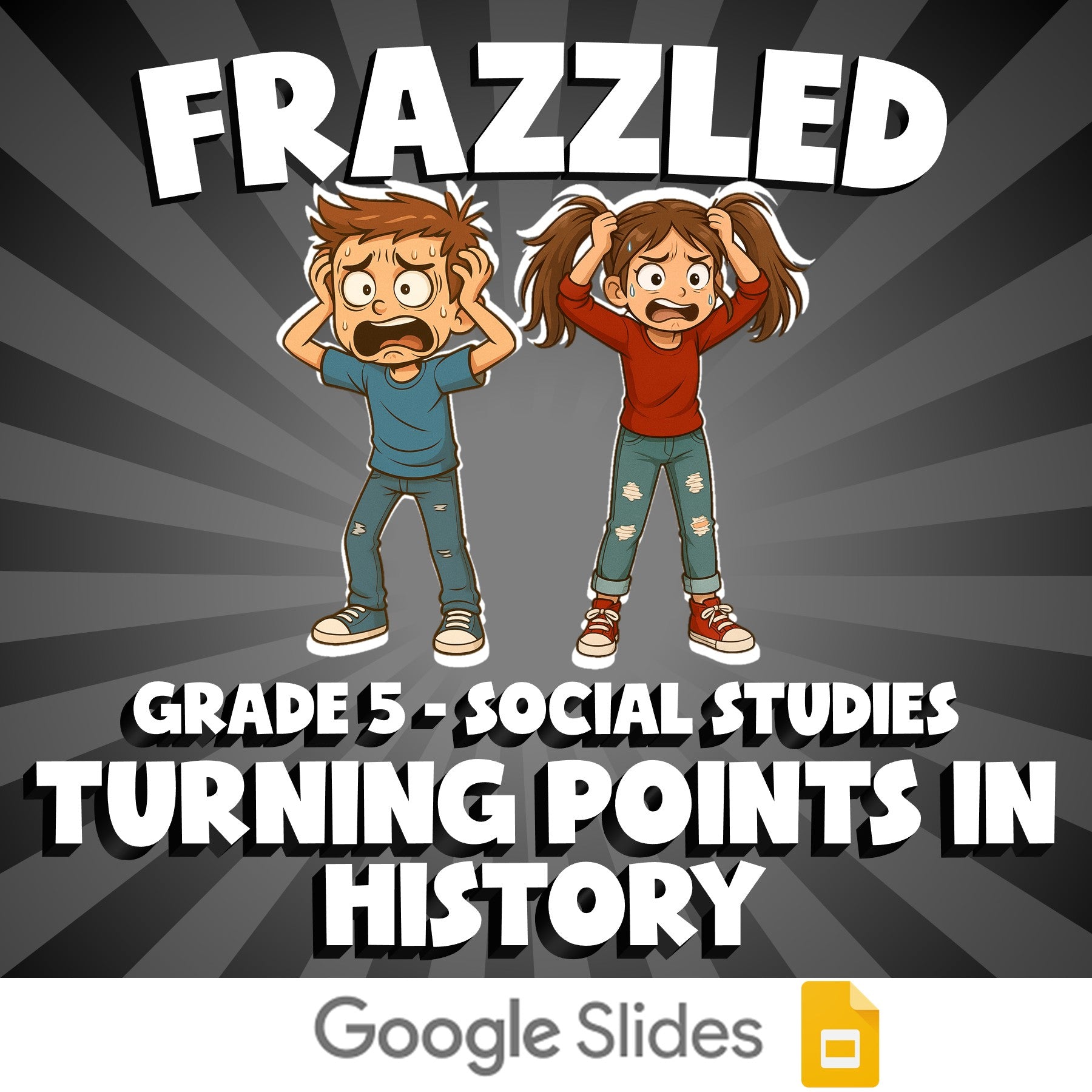 Turning Points in History FRAZZLED Socials Game - No Prep Grade 5 Review