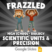Scientific Units & Precision FRAZZLED Science Game - No Prep Biology Review