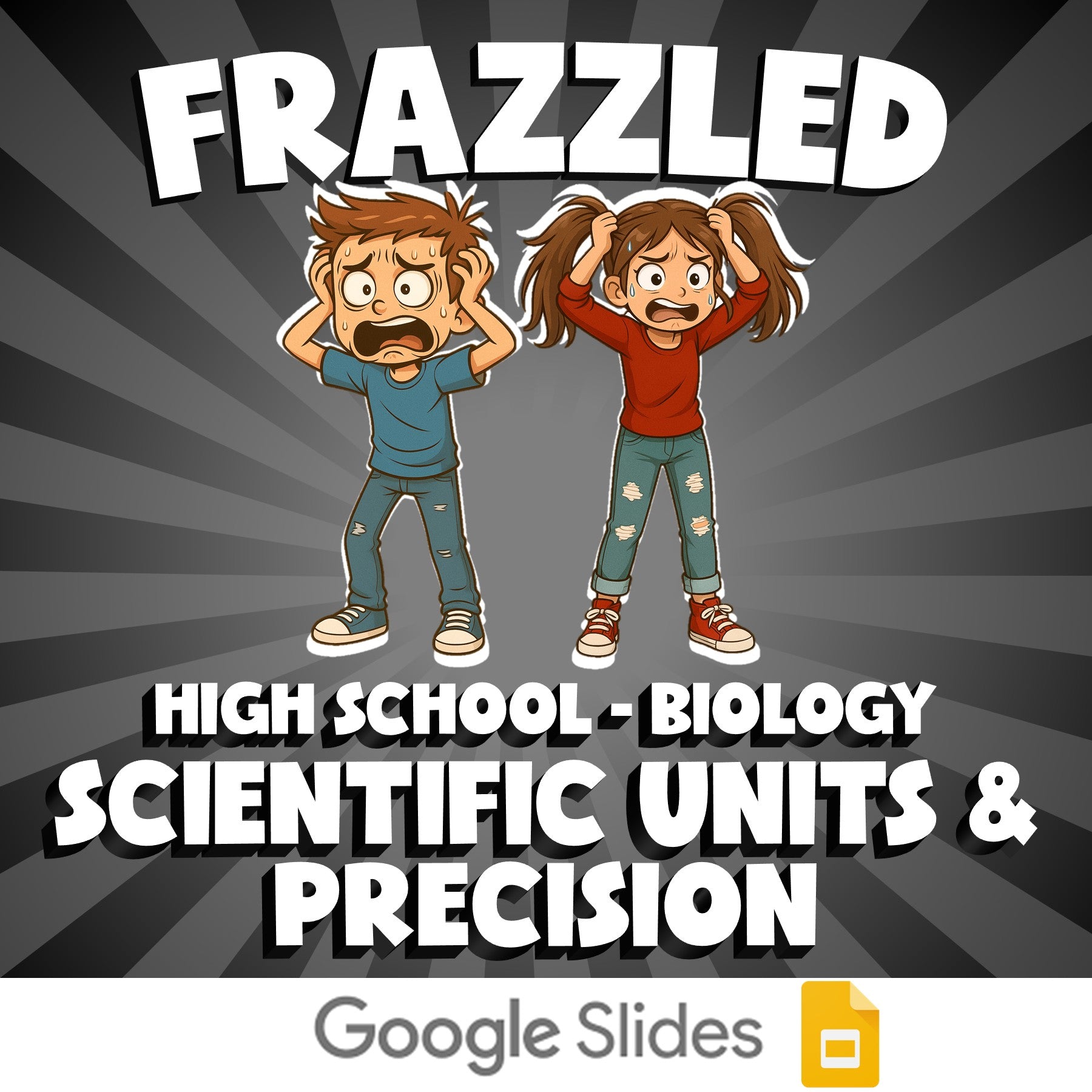 Scientific Units & Precision FRAZZLED Science Game - No Prep Biology Review