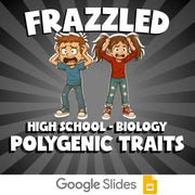 Polygenic Traits FRAZZLED Science Game - No Prep Biology Review Activity
