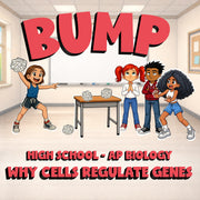 Why Cells Regulate Genes BUMP Science Game - No Prep AP Biology Review Activity