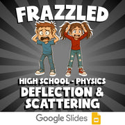Deflection & Scattering FRAZZLED Science Game - No Prep Physics Review Activity