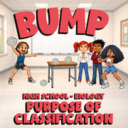 Purpose of Classification BUMP Science Game - No Prep Biology Review Activity