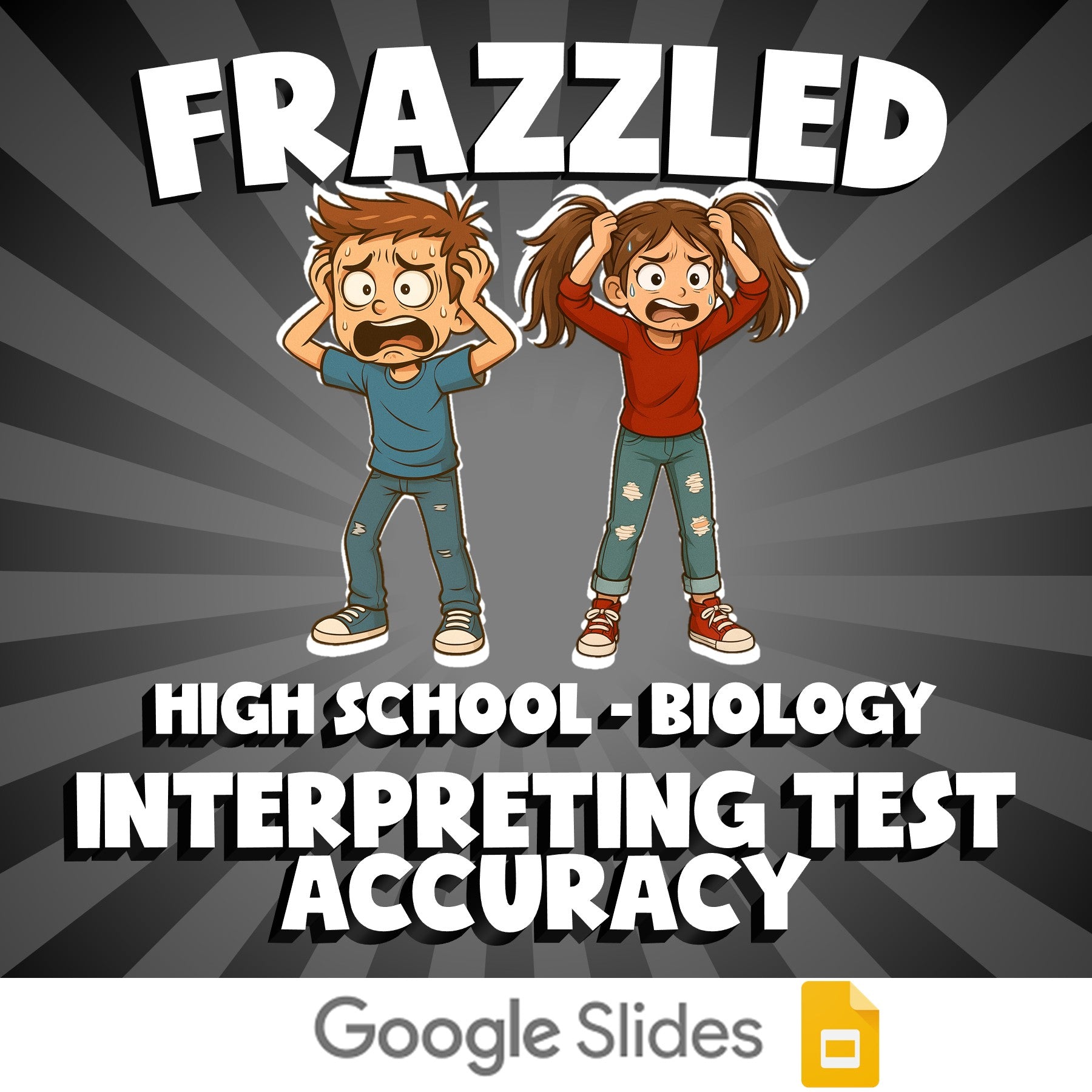 Interpreting Test Accuracy FRAZZLED Science Game - No Prep Biology Review