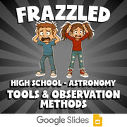 Tools & Observation Methods FRAZZLED Science Game - No Prep Astronomy Review